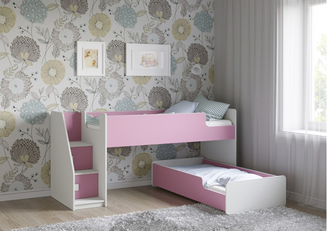 Детская выкатная кровать Легенда К402.41 в Павлово